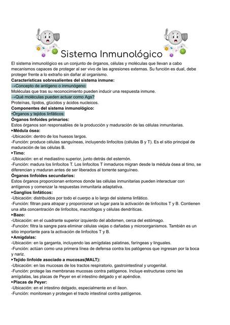 Sistema Inmune