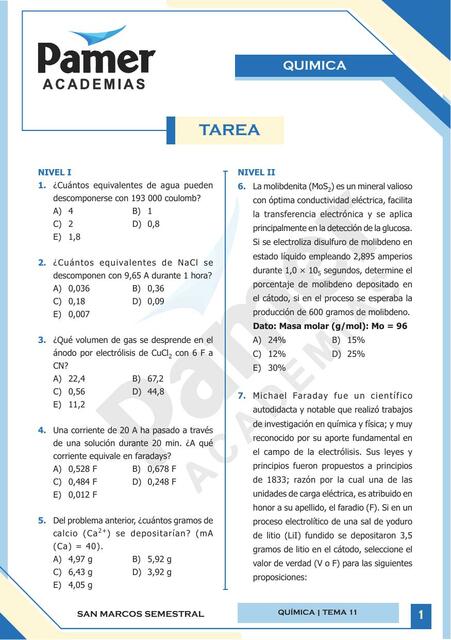 QUIMICA S11T