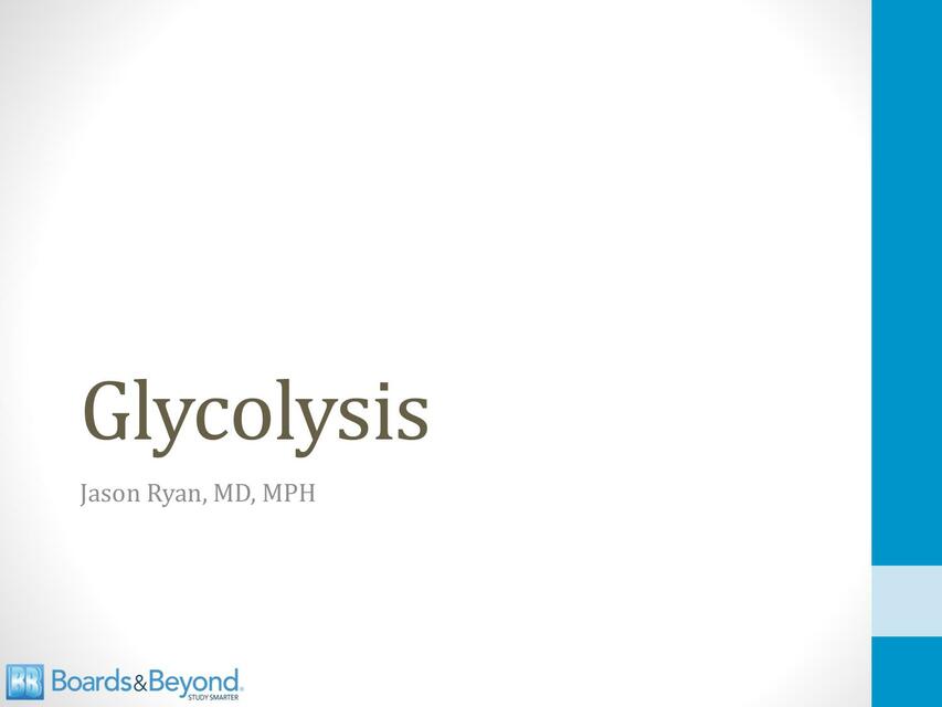 Glycolysis 2