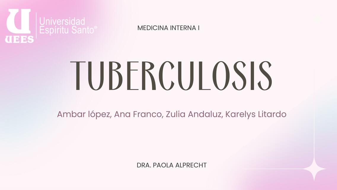 Tuberculosis 