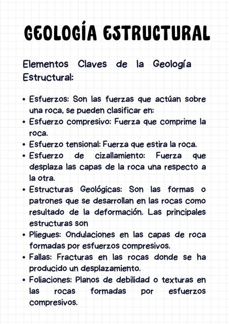 Geologia estructural