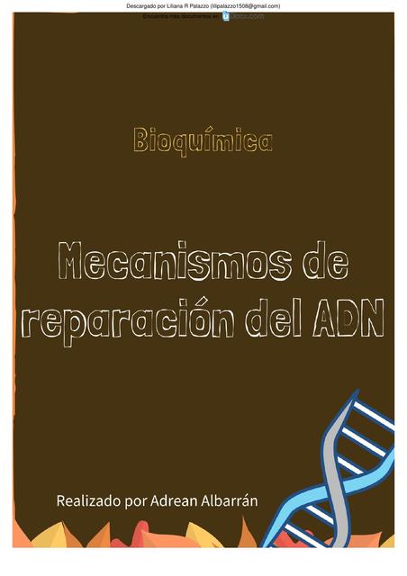 mecanismos de reparacion del adn 3 downloable