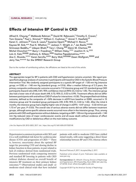 EFECTO DE FARMACOS PARA CONTROL DE CPK