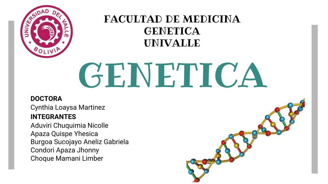 GENETICA