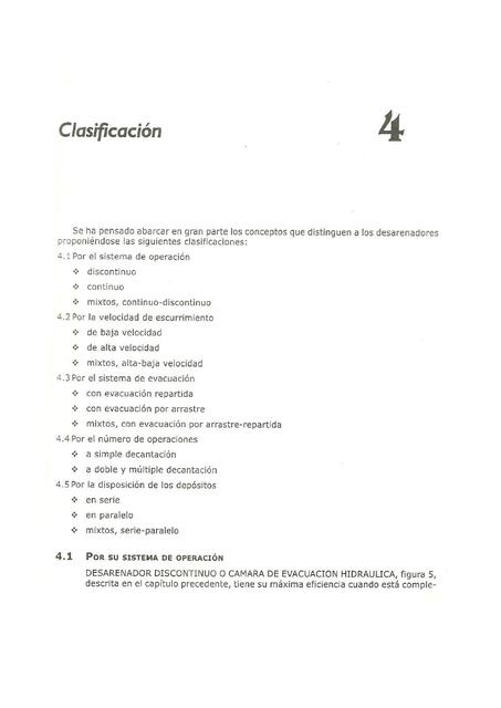 Clasificación 