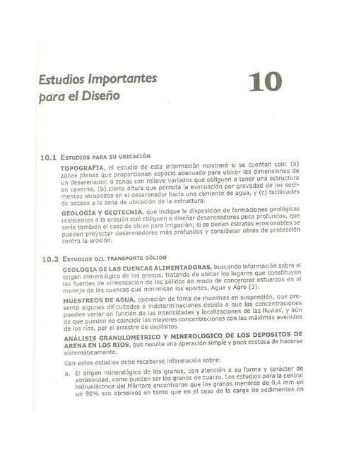 Estudios importantes para el diseño 