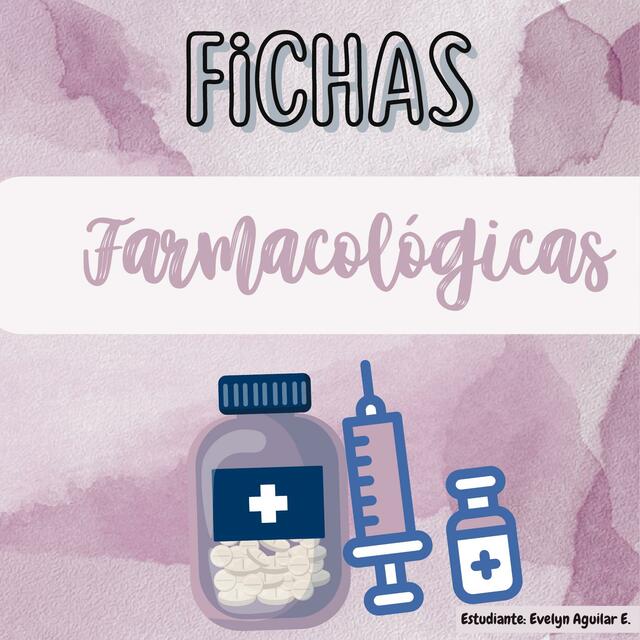 Fichas Farmacológicas