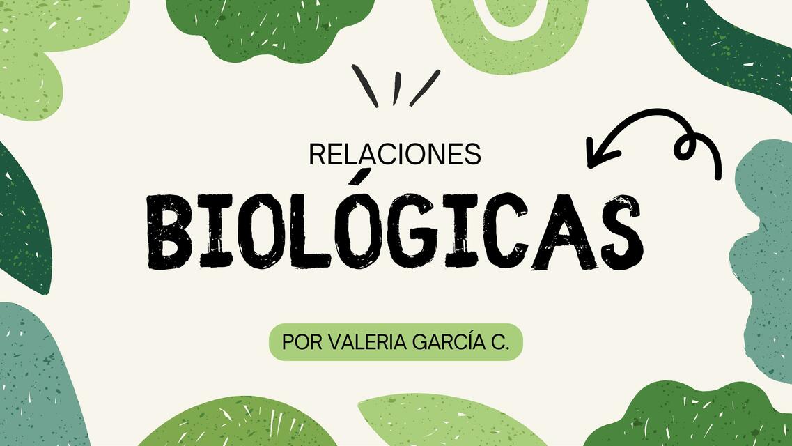 Relaciones Biológicas