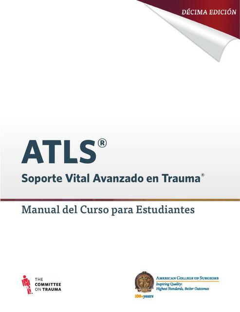 ATLS manual estudiantes