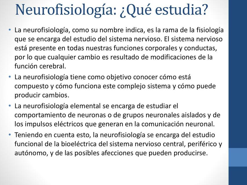  Introduccion LA NEURONA