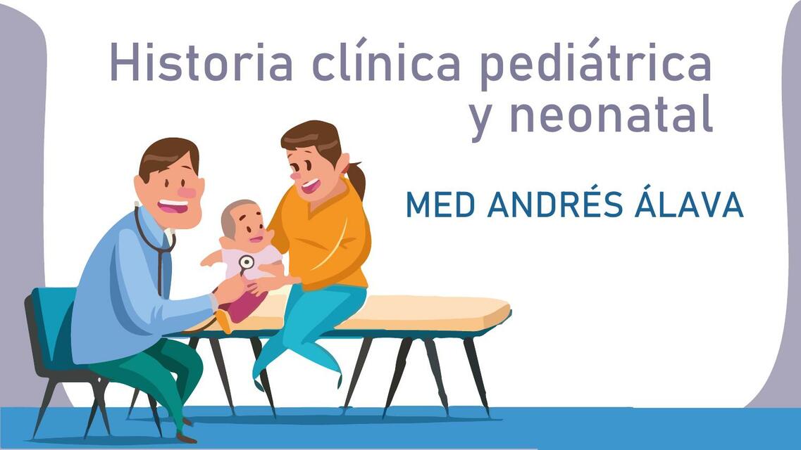 historia clinica pediátrica