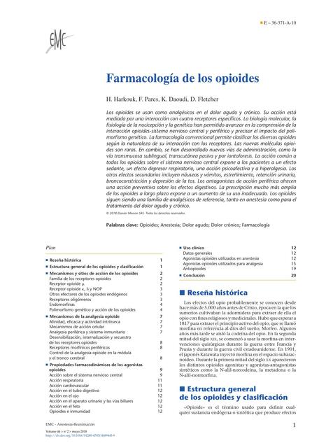 12 Farmacología de los opioides