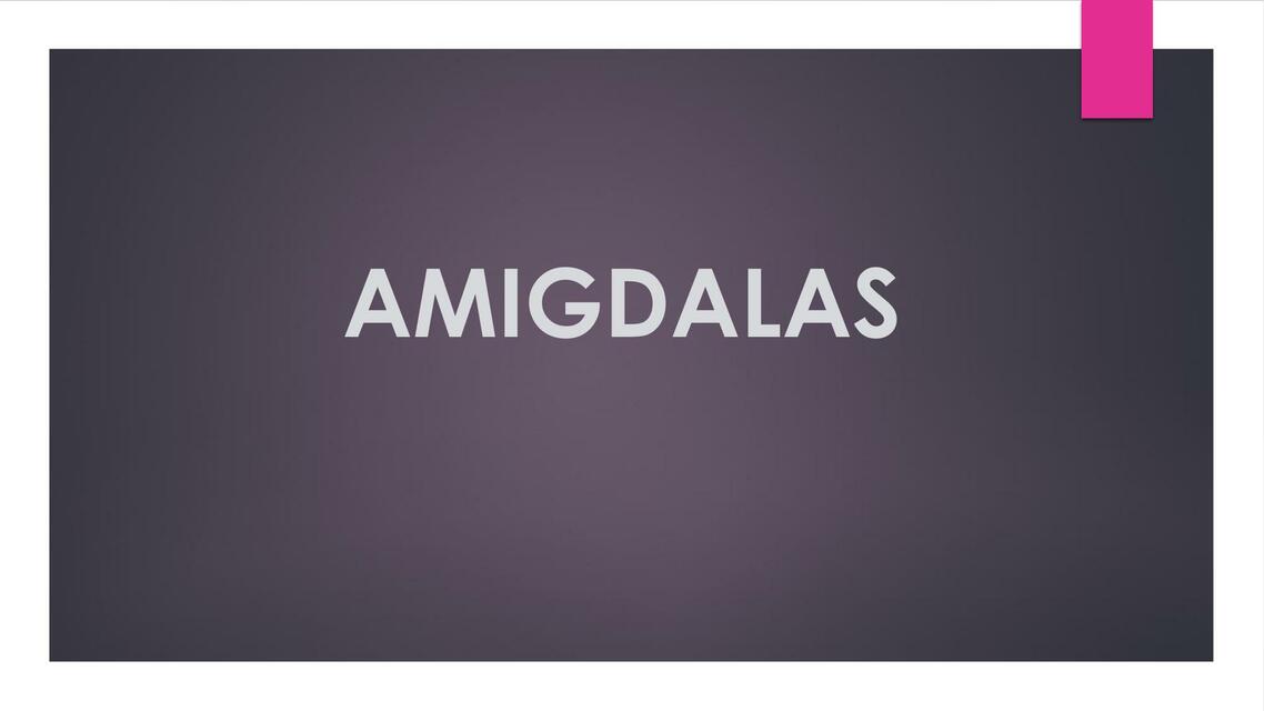 Amígdalas 