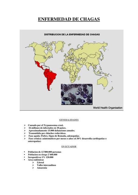 ENFERMEDAD DE CHAGAS