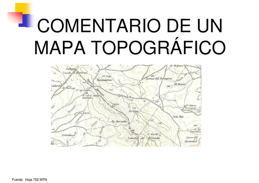 GeografiaDidactica Tema2 MapaTopografico 2