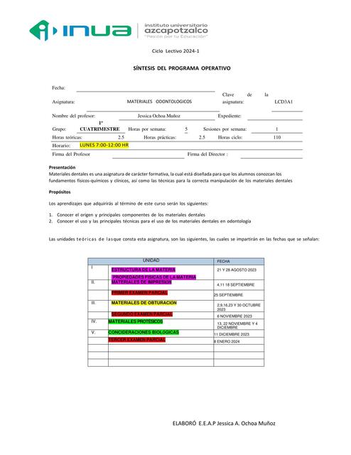 PROGRAMA MATERIALES DENTALES 1A1 23 2