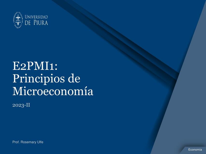 principios de microeconomía 2023 ll