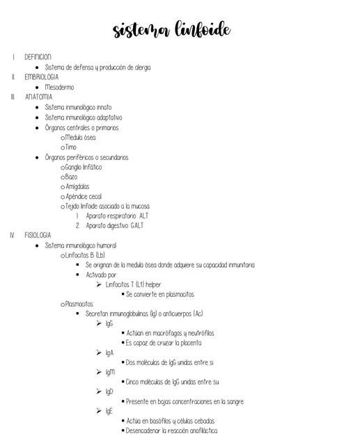 SISTEMA LINFOIDE 1