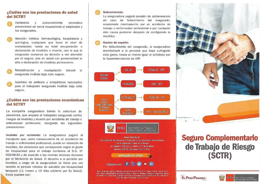 Seguro complementario de trabajo de riesgo SCTR