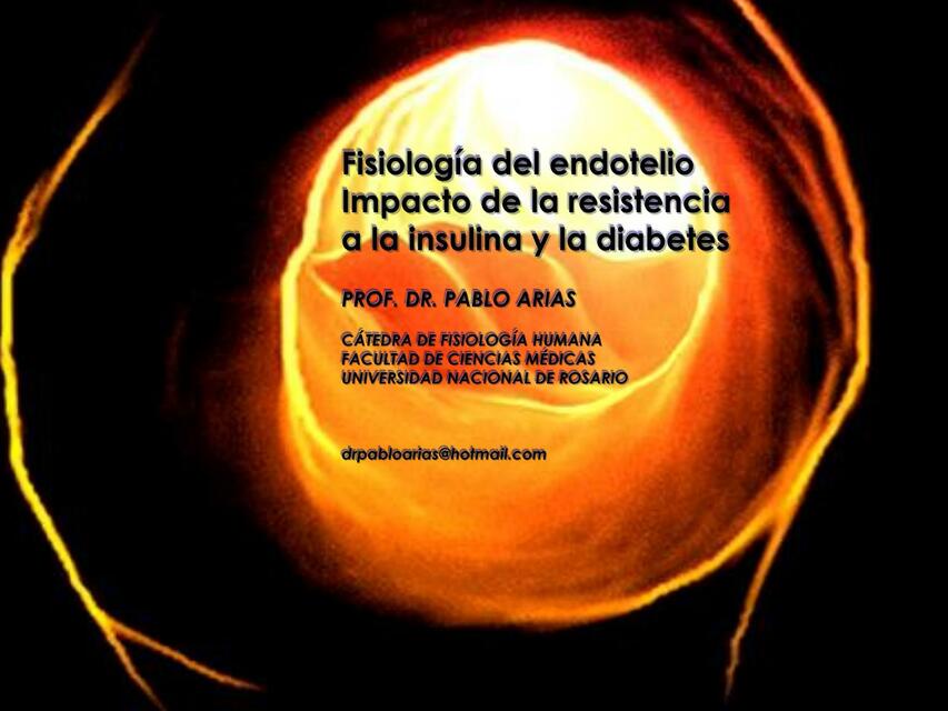 endotelio y diabetes