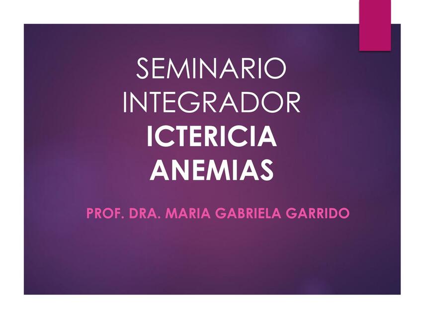 SEMINARIO ICTERICIA