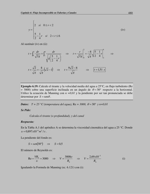 Capitulo 6 Flujo en Canales y Tuberias problemas 2