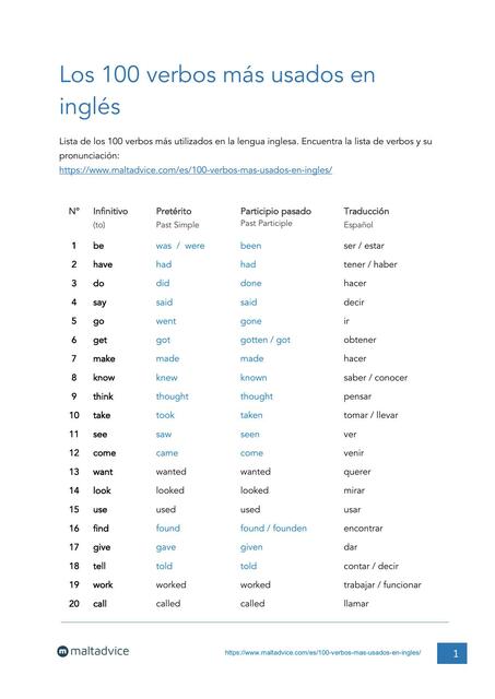 Verbs