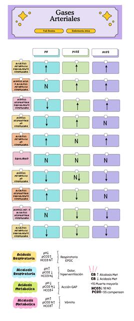 Interpretación gases arteriales