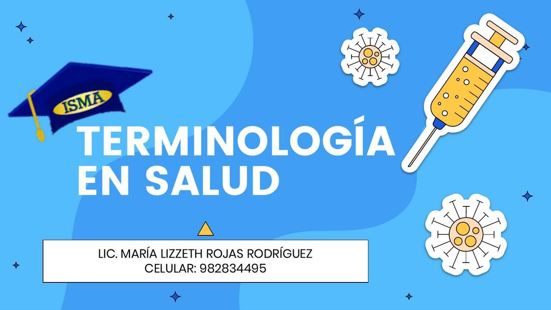 TERMINOLOGÍA EN SALUD TEMA 01 03 08