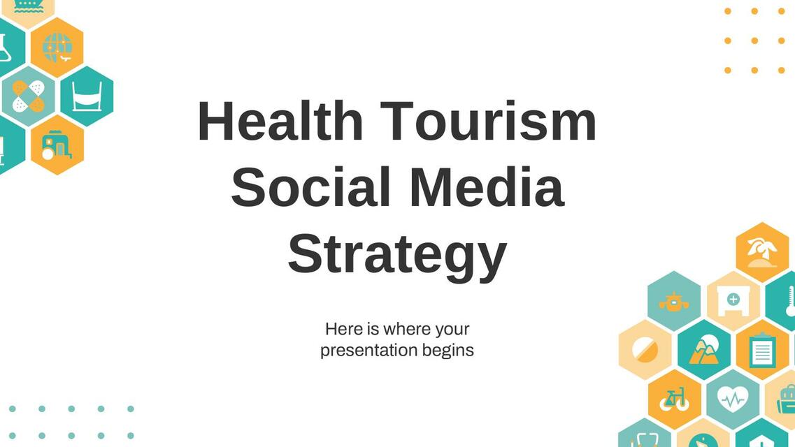 Health Tourism Social Media Strategy by Slidesgo