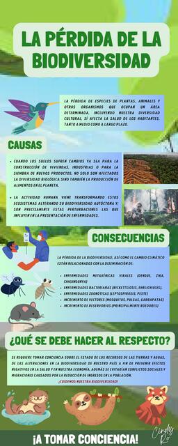 LA PÉRDIDA DE LA BIODIVERSIDAD