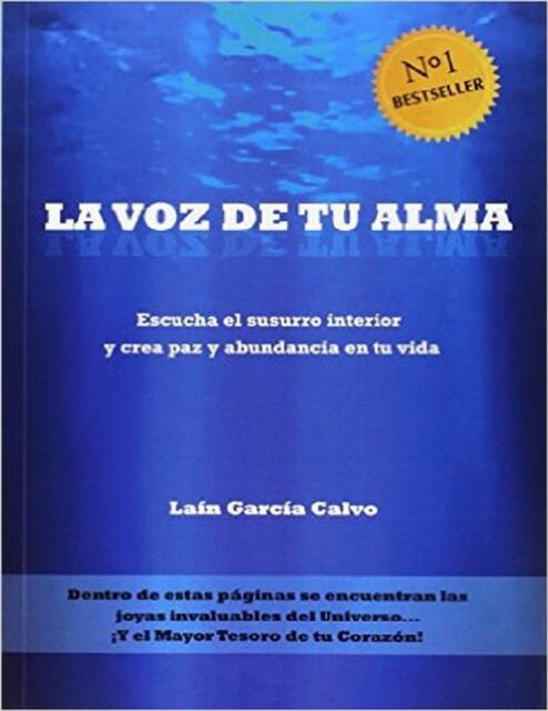 La voz de tu alma Lain Garcia Calvo 1