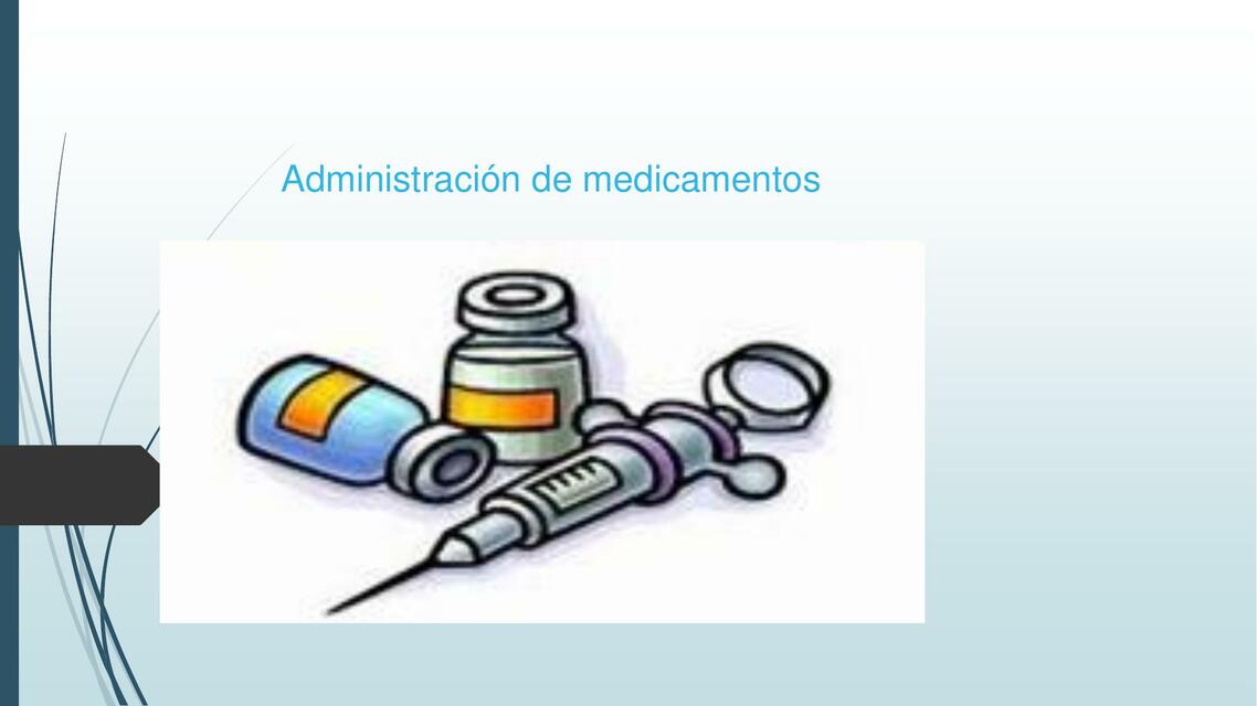 Administracion de medicamento