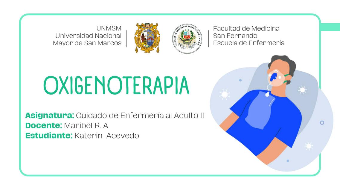 OXIGENOTERAPIA