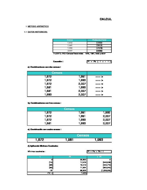 Calculo Poblacional