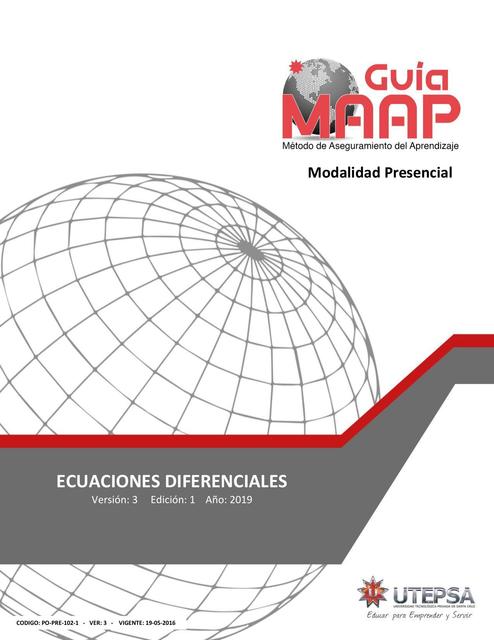 Guía MAAP nueva Ecuaciones Diferenciales