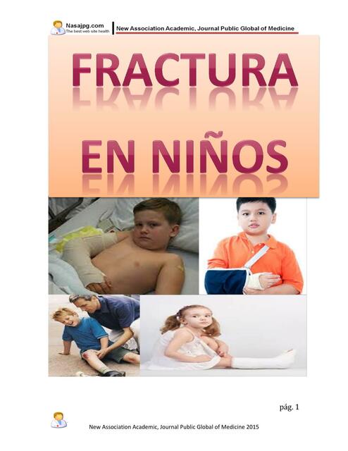 fractura en niños