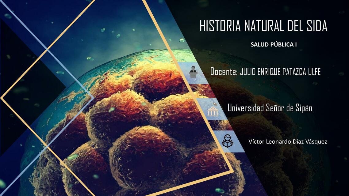 HISTORIA NATURAL DEL SIDA - SALUD PUBLICA I