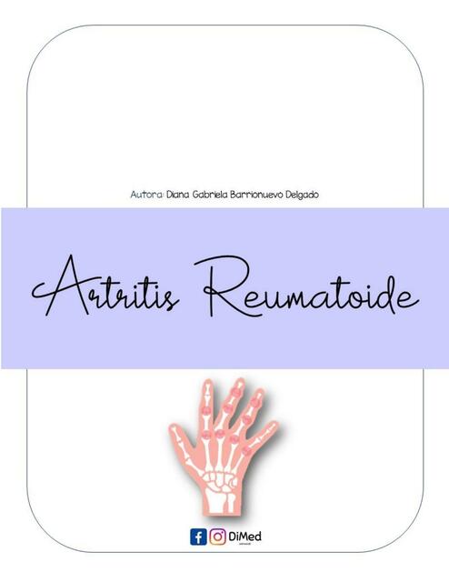 Artritis Reumatoide