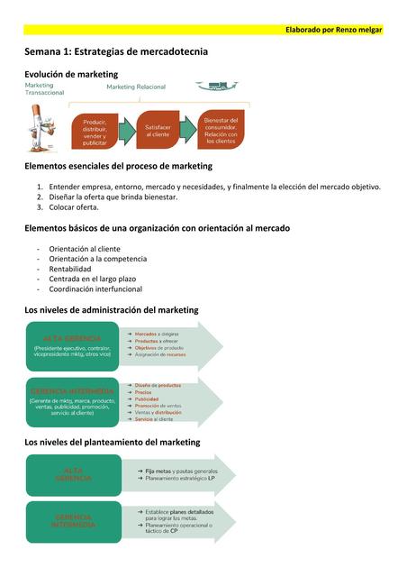 Estrategias - Semana 1