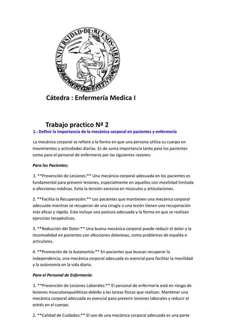 Trabajo Practico nro 2 Enf Medica docx