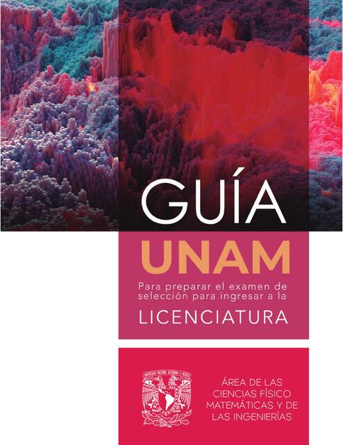 GUIA UNAM AREA 1