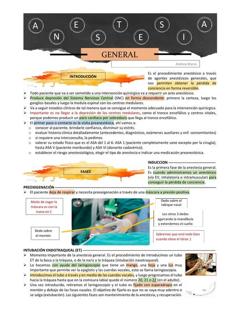 Anestesia General