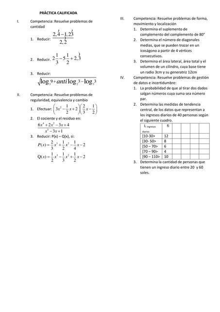 PRÁCTICA CALIFICADA