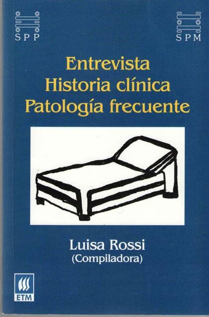 Entrevista historia clínica patología frecuente