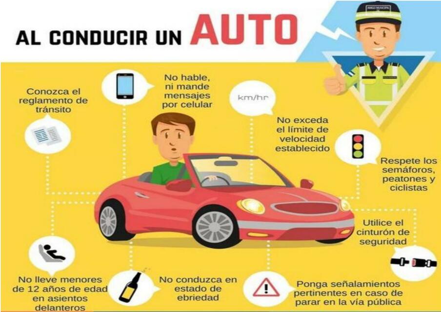 Precauciones al conducir