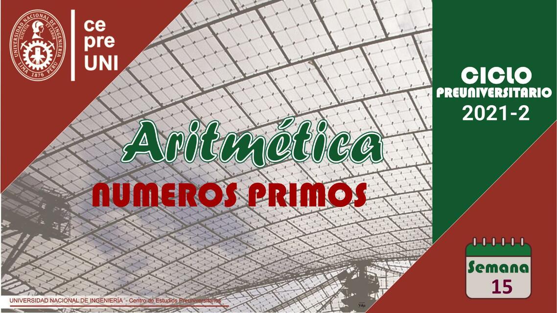 NÚMEROS PRIMOS