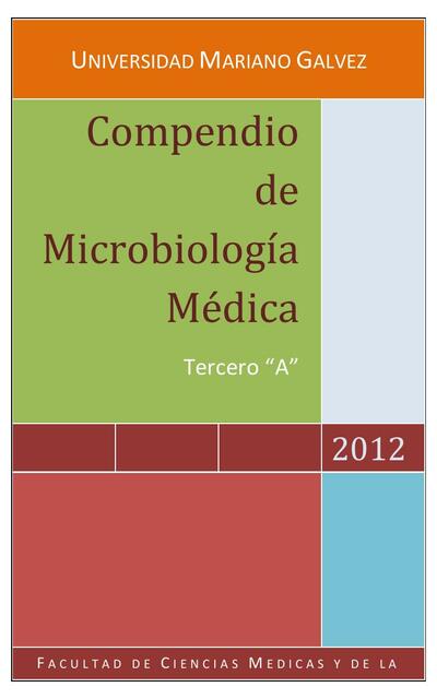 Compendio de microbiologc3ada mc3a9dica