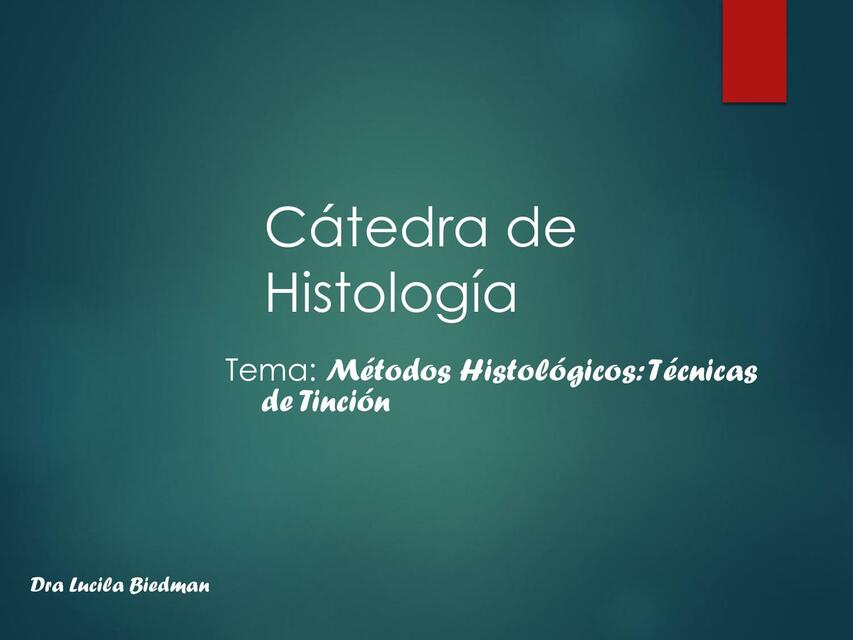 Histo metodos histologicos