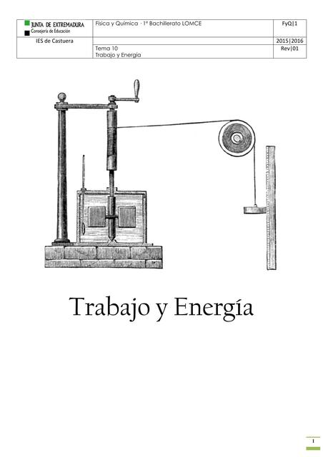 tema 10 trabajo y energía